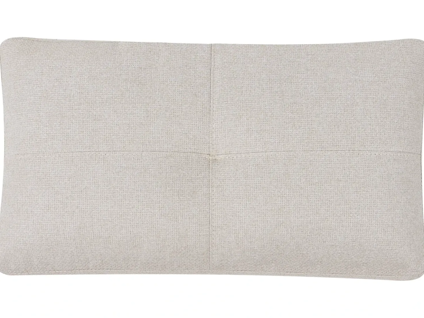 Divano letto 2 posti EDLAND Tessuto Beige chiaro