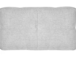 Divano letto 2 posti EDLAND Tessuto Grigio chiaro