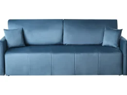 Divano letto 3 posti EGGE Velluto Blu