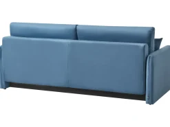 Divano letto 3 posti EGGE Velluto Blu