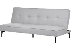 Divano letto 3 posti ESSVIK Tessuto Grigio chiaro