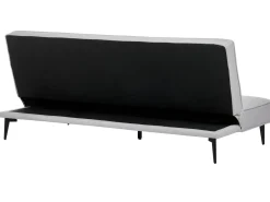 Divano letto 3 posti ESSVIK Tessuto Grigio chiaro
