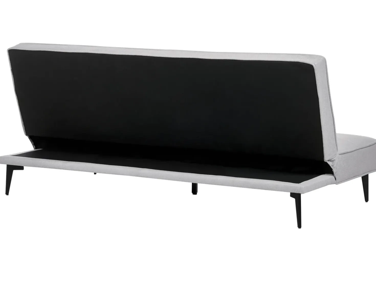 Divano letto 3 posti ESSVIK Tessuto Grigio chiaro