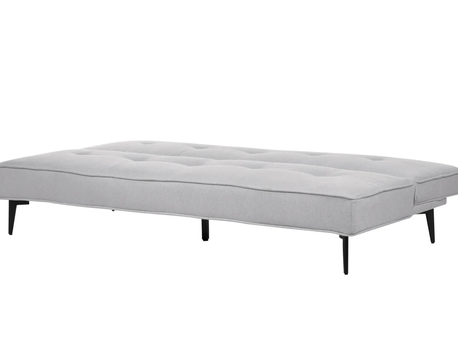 Divano letto 3 posti ESSVIK Tessuto Grigio chiaro