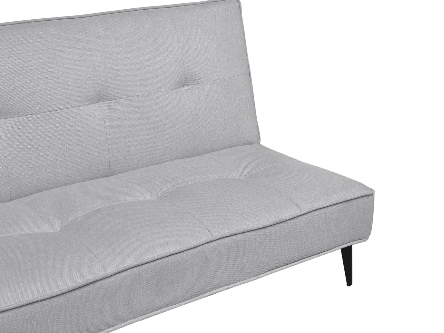 Divano letto 3 posti ESSVIK Tessuto Grigio chiaro