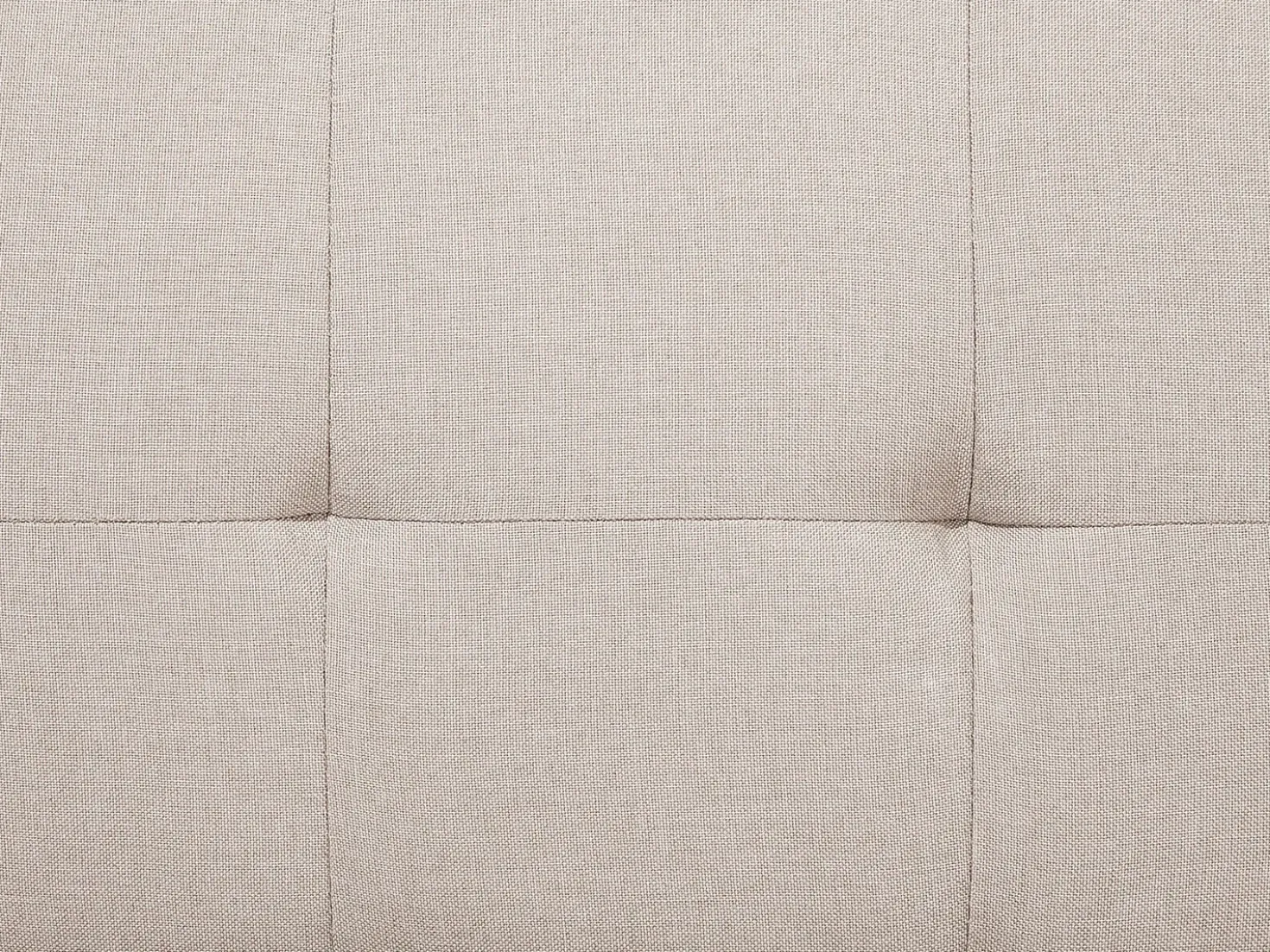 Divano letto 3 posti FALSTER Tessuto Beige con contenitore