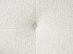 Divano letto 3 posti FLORLI Bouclé Bianco sporco