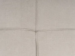 Divano letto 3 posti HASLE Tessuto Beige