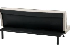 Divano letto 3 posti HASLE Tessuto Beige