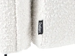 Divano letto 3 posti HEMING Bouclé Bianco sporco