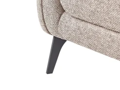 Divano letto 3 posti HEMING Tessuto Marrone chiaro