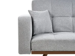 Divano letto 3 posti HJULBY Grigio