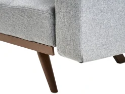 Divano letto 3 posti HJULBY Grigio