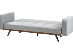 Divano letto 3 posti HJULBY Grigio