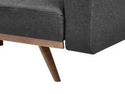 Divano letto 3 posti HJULBY Nero
