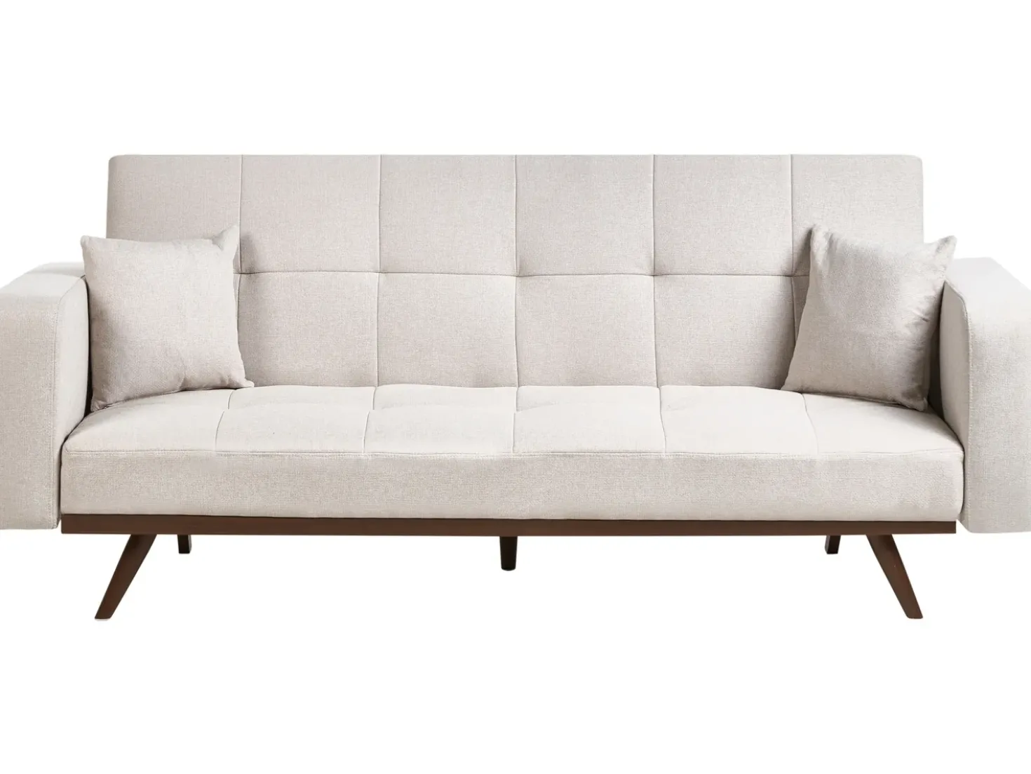 Divano letto 3 posti HJULBY Beige chiaro
