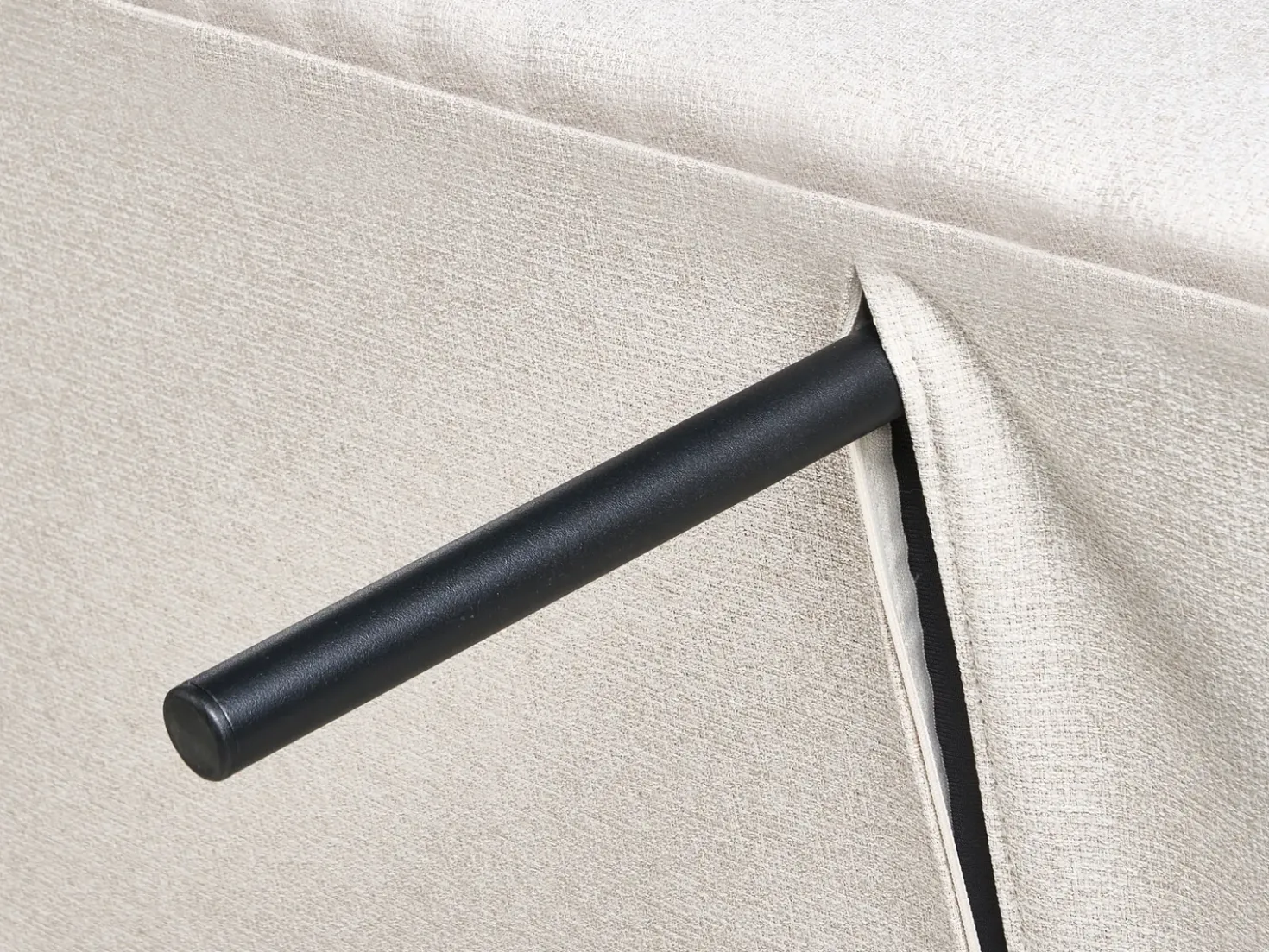 Divano letto 3 posti HJULBY Beige chiaro