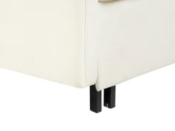 Divano letto 2 posti HOVIN Tessuto Beige chiaro