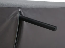 Divano letto 2 posti INGARO Tessuto Grigio