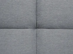Divano letto 2 posti INGARO Tessuto Grigio
