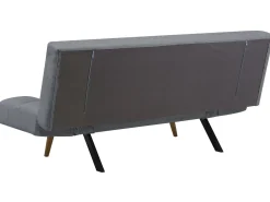 Divano letto 2 posti INGARO Tessuto Grigio