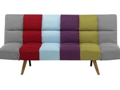 Divano letto 2 posti INGARO Tessuto Multicolore
