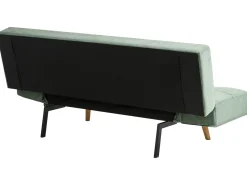 Divano letto 2 posti INGARO Tessuto Verde chiaro