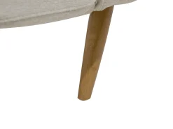 Divano letto 2 posti INGARO Tessuto Beige