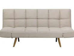 Divano letto 2 posti INGARO Tessuto Beige