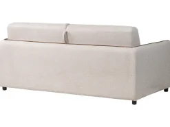 Divano letto 2 posti ISHOJ Tessuto Beige chiaro