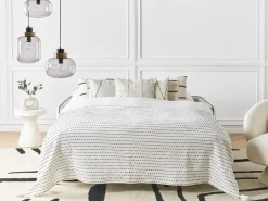 Divano letto 2 posti ISHOJ Tessuto Beige chiaro