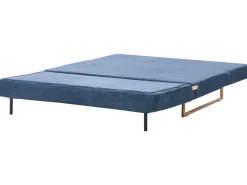 Divano letto 3 posti JERSLEV Tessuto Blu