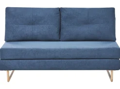 Divano letto 3 posti JERSLEV Tessuto Blu
