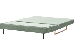 Divano letto 3 posti JERSLEV Tessuto Verde chiaro