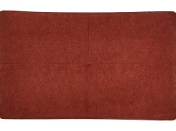 Divano letto 3 posti JERSLEV Tessuto Rosso