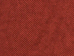 Divano letto 3 posti JERSLEV Tessuto Rosso