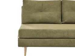 Divano letto 3 posti JERSLEV Tessuto Verde