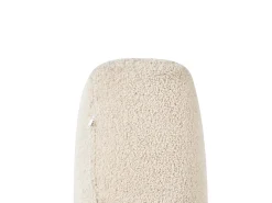 Divano letto 3 posti KVAM Bouclé Beige chiaro con contenitore