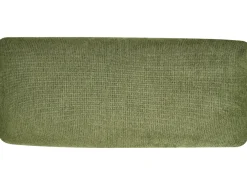 Divano letto 3 posti KVAM Tessuto Verde con contenitore