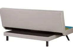 Divano letto 3 posti LEEDS Tessuto Multicolore