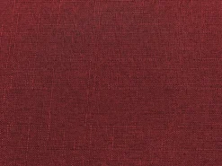 Divano letto 3 posti LUCAN Tessuto Rosso scuro