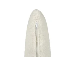 Divano letto 3 posti LUCAN Bouclé Bianco sporco