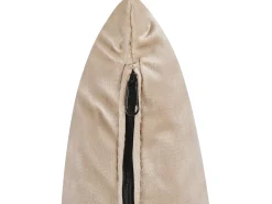 Divano letto 3 posti LUCAN Velluto Beige