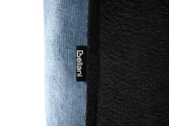 Divano letto 2 posti RISOR Tessuto Blu