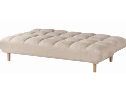 Divano letto 2 posti RISOR Bouclé Beige