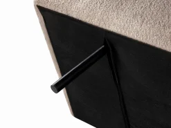 Divano letto 2 posti RISOR Bouclé Beige