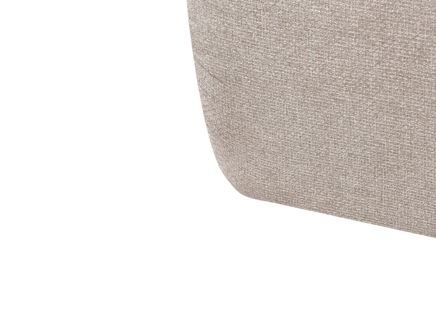 Divano letto 2 posti ROROS Lino sintetico Beige
