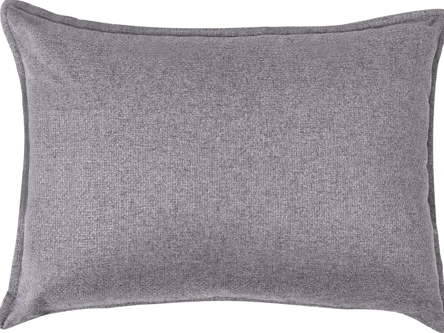 Divano letto 2 posti ROROS Lino sintetico Grigio scuro
