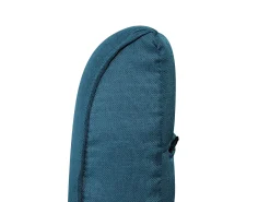 Divano letto 3 posti ROXEN Tessuto Blu