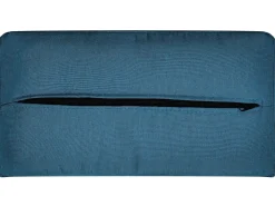Divano letto 3 posti ROXEN Tessuto Blu